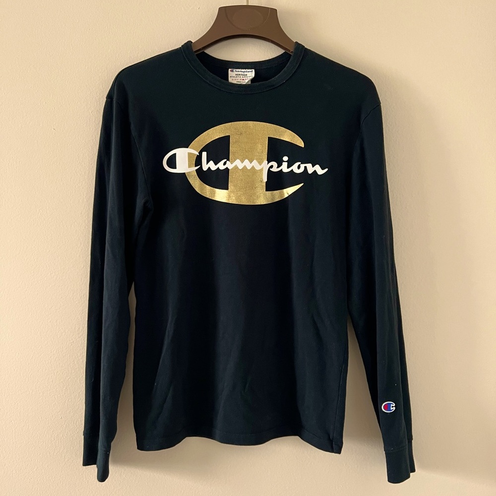 CHAMPION x TIMBERLAND Long-Sleeve Tee || Size: SMALL